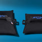 Two Shotbag Ballast weight bags – 50 lb and 25 lb – with handles and grommets, made in the USA
