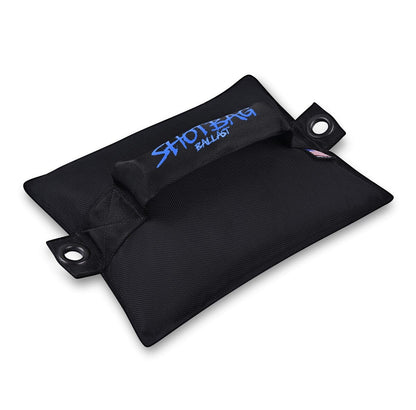 25 lb Shotbag Ballast with dual grommets – heavy-duty portable weight bag for marine, sports, or industrial use